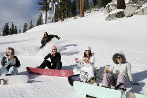 Snowboardiste Na Snehu