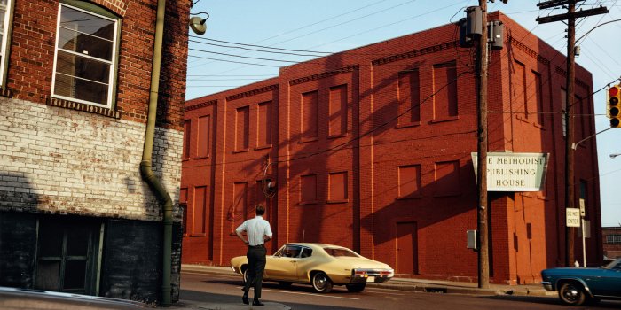 01_William Eggleston_Untitled_from The Series Outlands_c. 1969-1974_c_William Eggleston. Courtesy Eggleston Artistic Trust And David Zwirner