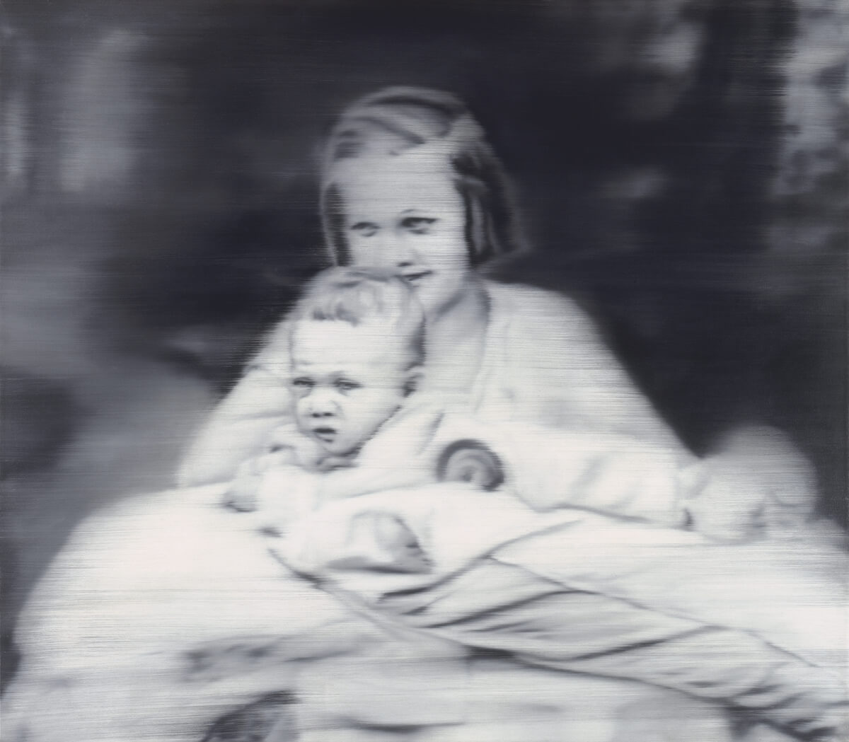 Gerhard RichterTante Marianne, 1965/2019Fotografieversion100 x 115 cm© Gerhard Richter 2023 (31032023)
