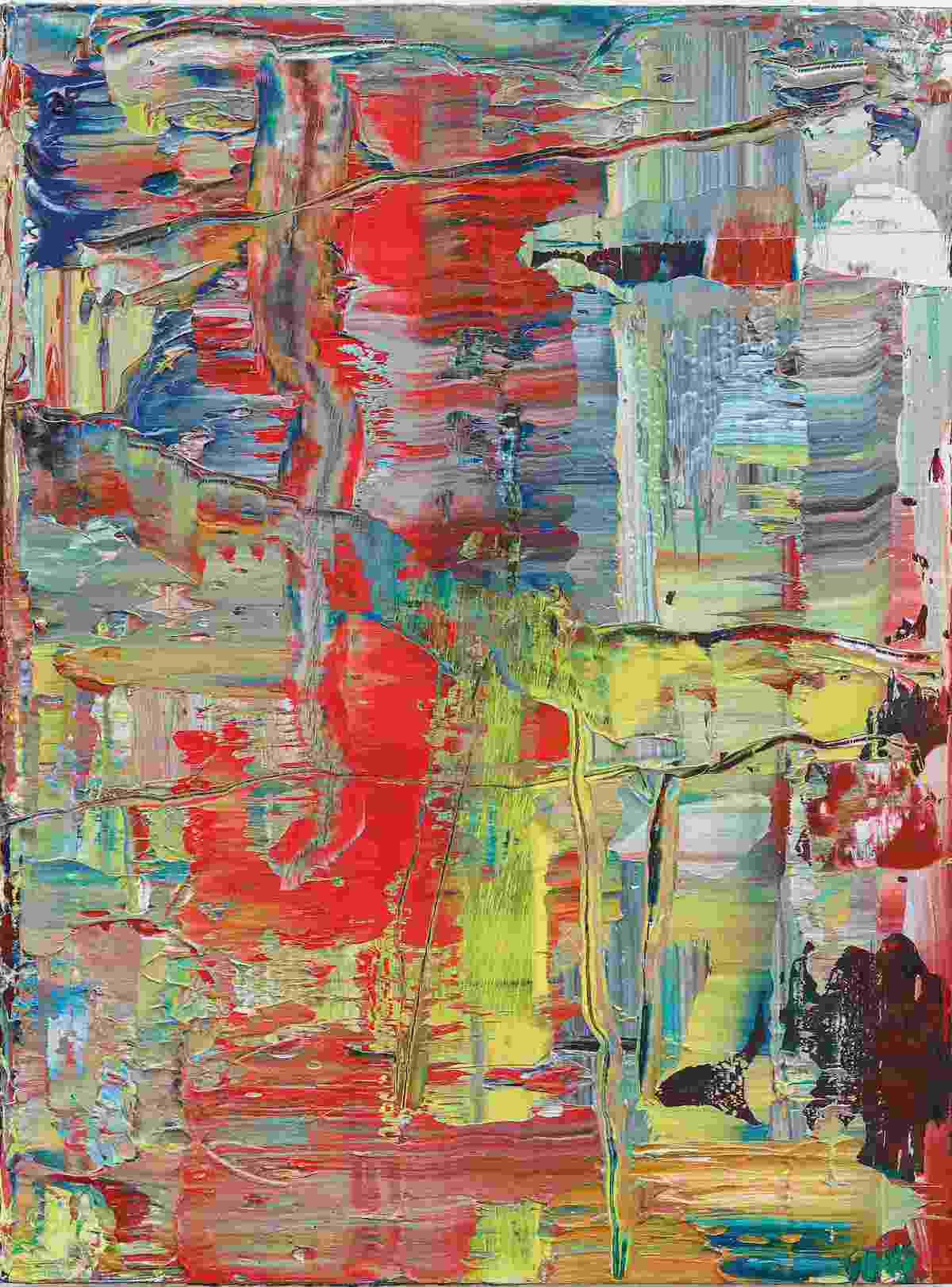 Gerhard RichterAbstraktes Bild (944-2), 2016Öl auf Holz40 x 30 cmLeihgabe der Gerhard Richter Kunststiftung© Gerhard Richter 2023 (31032023)