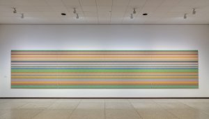 Ausstellungsansicht „Gerhard Richter. 100 Werke für Berlin“, Staatliche Museen zu Berlin, Neue Nationalgalerie, 1. April 2023 bis 2026 © Gerhard Richter 2023 (31032023) (Foto: David von Becker)