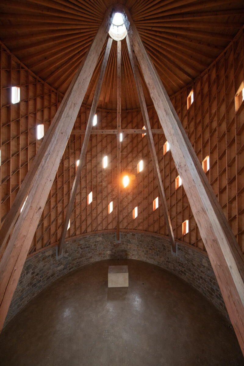 Kaple v Nesvačilce u Brna / Foto Den architektury