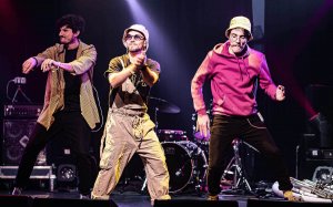 Pantaloons je slovinská kapela s jedinečným hudebním žánrem a energickým pódiovým projevem.  / Foto  Eddy Taatgen