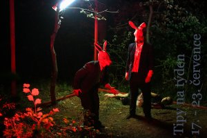 Site-specific projekt VRSTVY divadla Continuo, info v textu / Foto Michal Hančovský