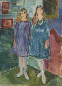 Edvard Munch, Two Teenagers, 1919, Photo: © MUNCH, Oslo / Ove Kvavik