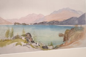 Výstava Akvarel mezi Prahou a Vídní / Foto J. Přecechtěl