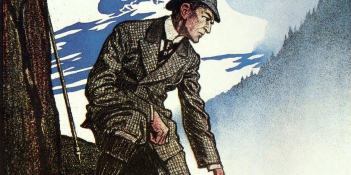 Frederick Dorr Steele (1873-1944): The Empty House The Return Of Sherlock Holmes
