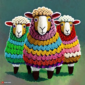 Firefly Překvapené 3 Ovce Svetr Vlna Hodně Barev Pletení 89525