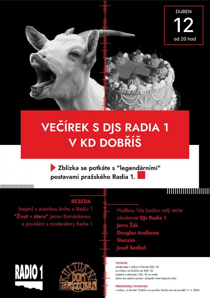 Na Dobříši Bude Večírek S DJs Pražského Radia 1