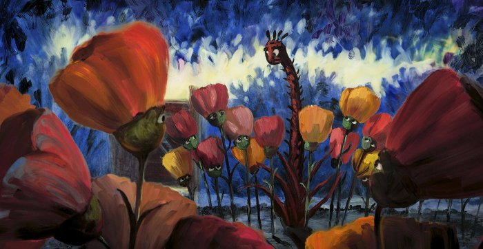 OIL HAND-PAINTED „WEEDS“ SELECTED FOR FESTIVAL DE CANNES