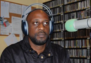 MC Conrad na návštěvě v pražském Radiu 1, foto Barbora Zítová