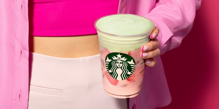 Starbucks Matcha Strawberry REMIX PR