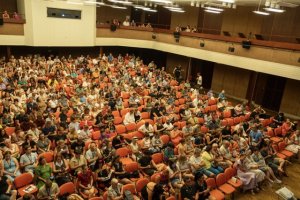 Letní filmová škola Uherské Hradiště, 50. ročník, projekce filmu Zápisník alkoholičky, 31. července 2024, Uherské Hradiště.,Image: 894597431, License: Rights-managed, Restrictions: , Model Release: no, Credit line: ČTK / Petr Mlch