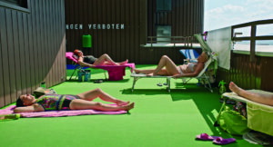 Snímek 27 pater: Utopie Alterlaa.