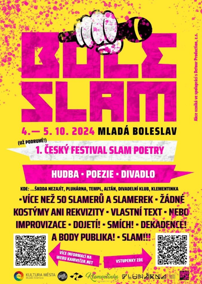 Druhý Ročník Festivalu Boleslam Nabídne To Nejlepší Z žánru Slam Poetry