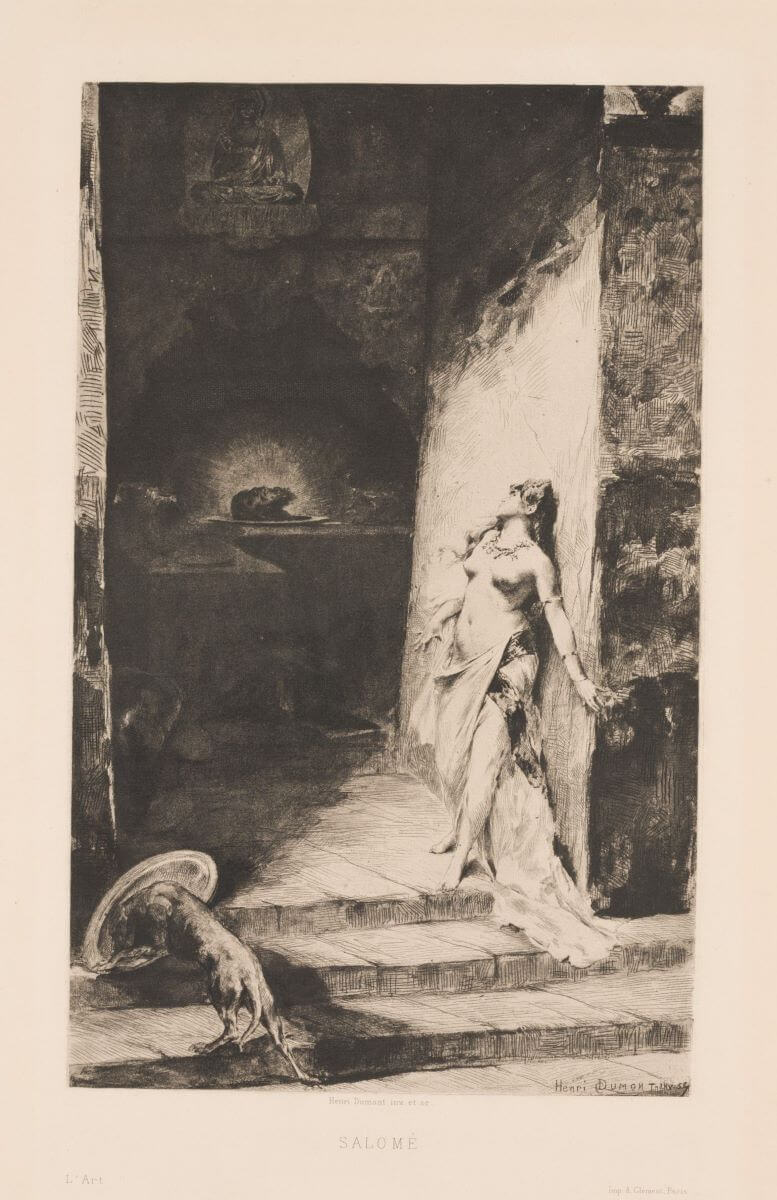 Henri Ambroise Courselles-Dumont: Salome