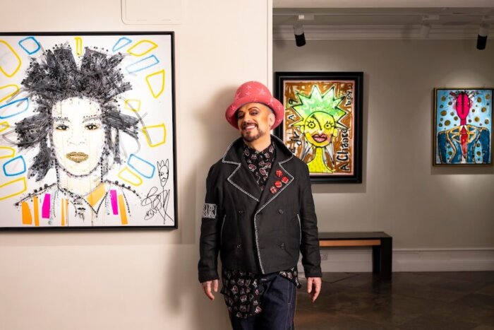 Boy George Explores His Evolving Relationship With Global Stardom By Painting