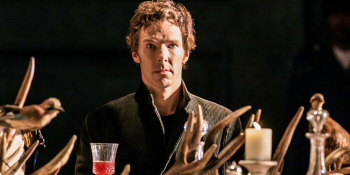 1. Benedict Cumberbatch (Hamlet) In Hamlet At The Barbican Theatre. Photo Credit Johan Persson