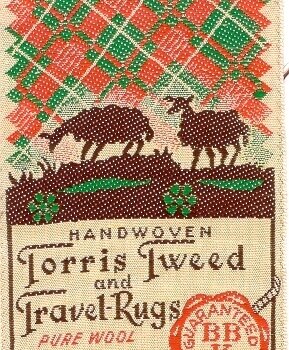 8b. Torris Tweed Etikett