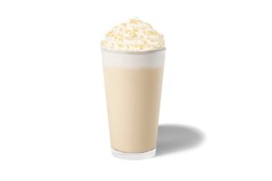 Golden Caramel White Chocolate Frappuccino 2025 Glass (1)