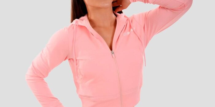 Gymbeam Zip Up Hoodie Trn Pink - 629 Kč