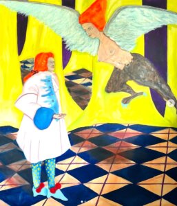 Tereza Zichová, Harpyje, 2024 / Foto © Galerie hlavního města Prahy