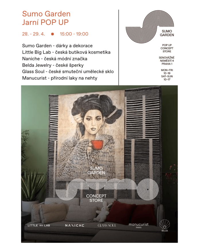 Jarní Pop-up V Sumo Garden Nabídne šperky, Módní Design I Urny