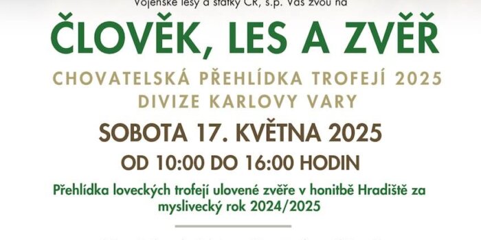 BRDSKÁ LESNÍ BITVA (210 X 297 Mm) ČLOVĚK, LES A ZVĚŘ