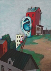 Viktor Pivovarov, Dům na kopci / Foto Jan Slavík © DOX