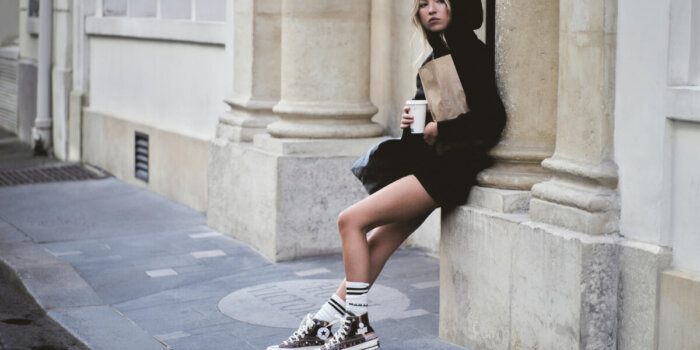Foto: Converse X Isabel Marant, Lila Moss