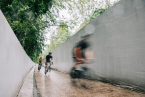 Nový úsek Vltavské cyklostezky, který propojuje Loučovice s Vyšším Brodě / Foto Ondřej Bouška