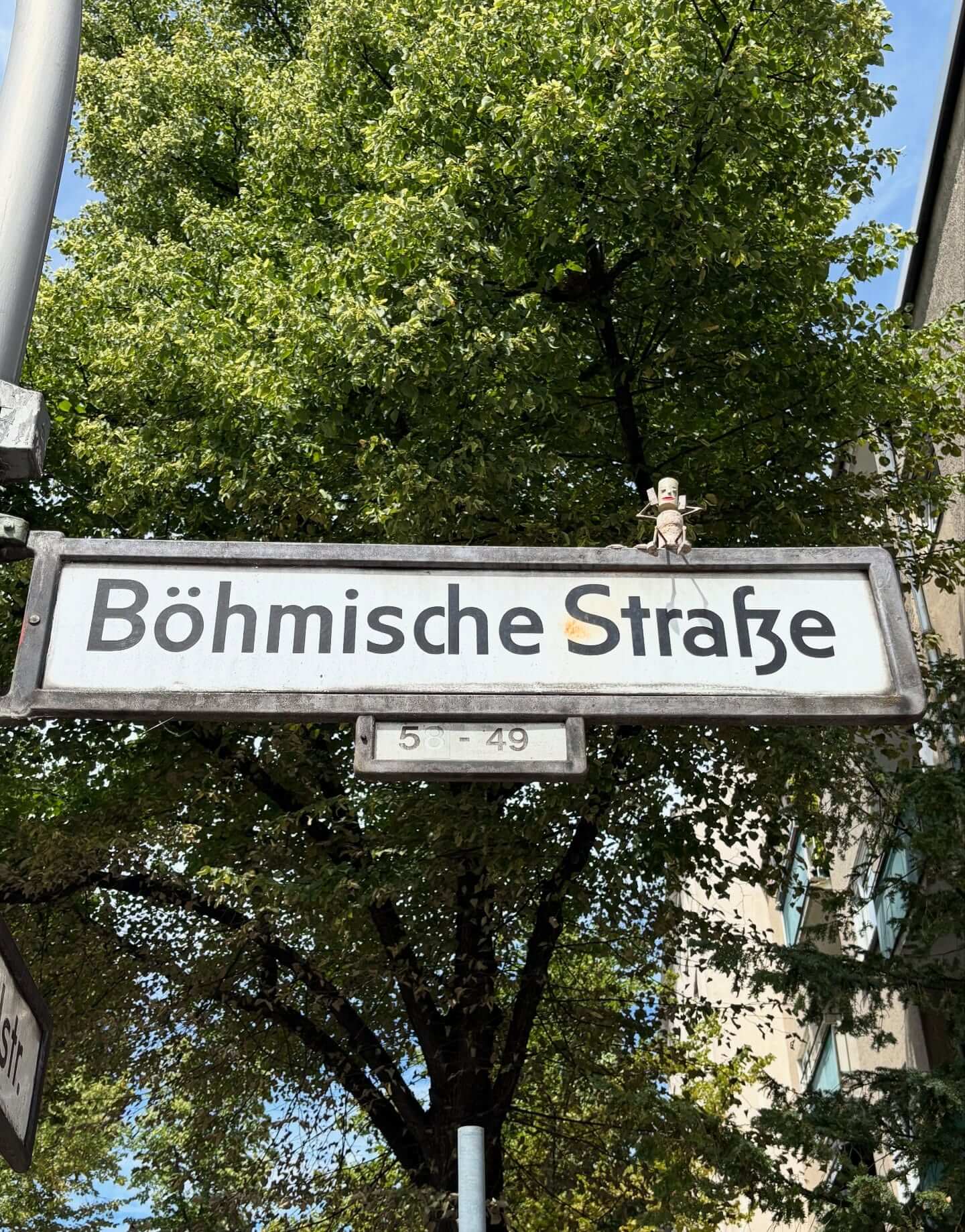 Česká ulice v Berlíně