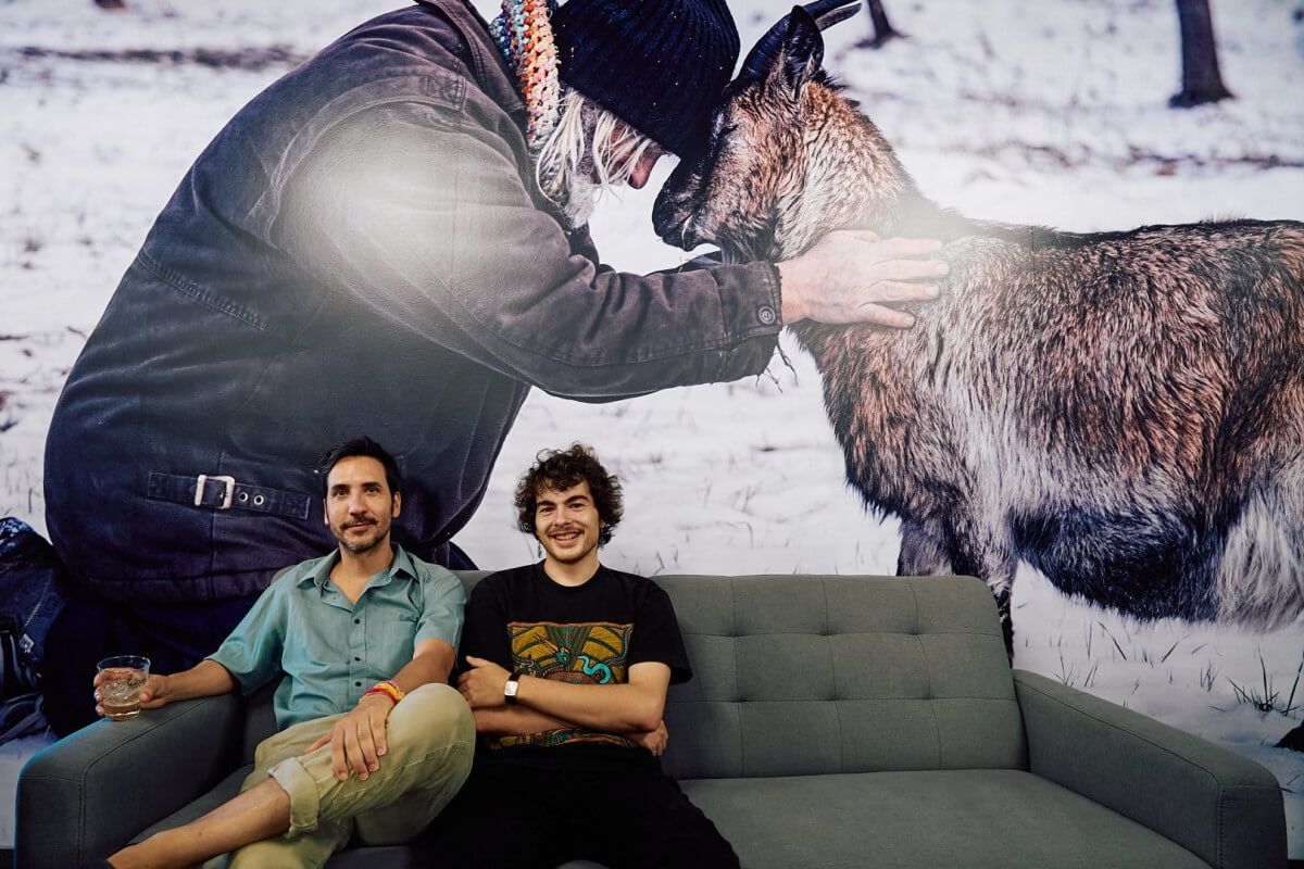 Režisér João Rosas a herec Francisco Melo