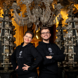 Radka Krejčí S Kolegou Mikina Mrznu Až Na Kostnici