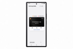 Samsung Wallet Porsche Digital Key Integration