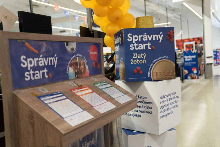 Zlatý žeton Znovu Pomáhal: Zákazníci Tesco Rozhodli O Bonusovém Grantu Pro Místní Projekt